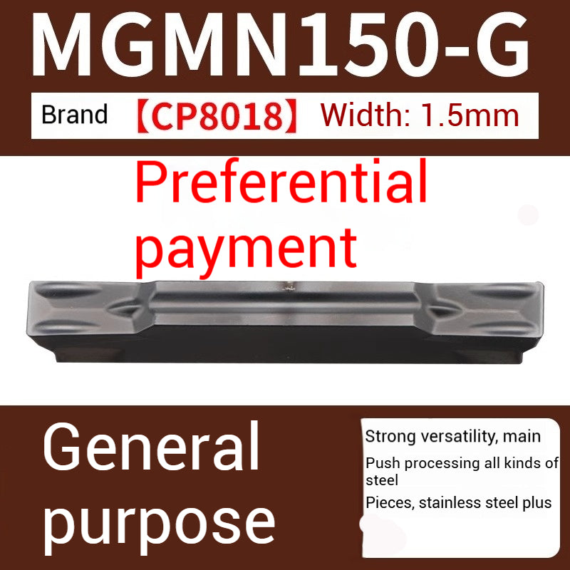 1031-CNC grooving cut-off inserts lathe end face clamp cutter grain mgmn300-m steel parts stainless steel cutter head Shandong Denso Pricision Tools Co.,Ltd.